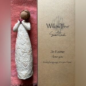 “I Love You” figurine by Willow Tree. New in box.